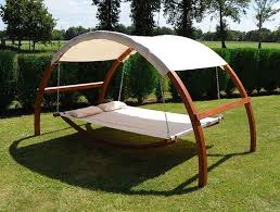 Swing Bed With Canopy Turns Ordinary