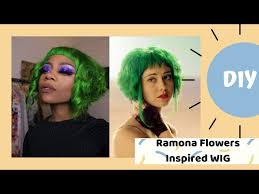 ramona flowers inspired diy wig feat