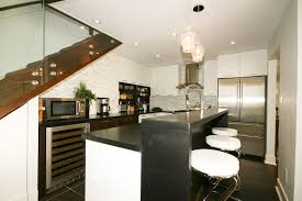 Basement Kitchen Contemporary