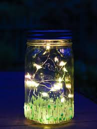 firefly mason jar nightlight