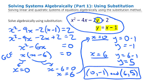 Substitution 8 2a Pre Calculus 11