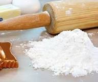 How do you remove hardened flour?