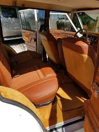 Jeep Grand Wagoner Interior Upholstery