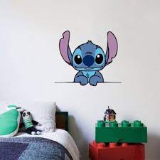 Stitch Cute Disney Character Wall Decal