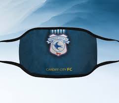 Football league championship team cardiff city football will once again use blue as their primary color after a three. Logo Cardiff City Face Mask President 2020 Shirts