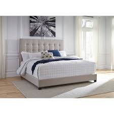 Dolante Beige Queen Upholstered Bed