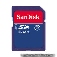 sd card photo picture definition at