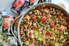 one pan mexican rice cerole with