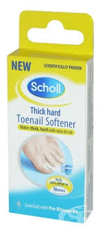 scholl toenail softening solution