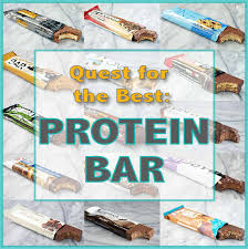quest for the best protein bar