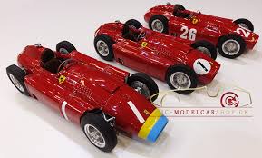 After a break following the le mans tragedy in 1955, formula 1. Cmc Lucky Set Fangio Ferrari D50 Long Nose M 201