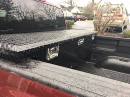 The narrator keeps going with the specs & outcome. Low Profile Toolbox With Tonneau Covers Trucks