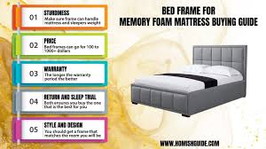 Best Bed Frame For Memory Foam Mattress