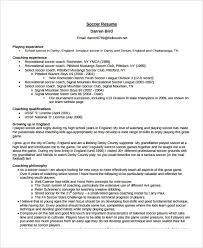 coach resume template 8 free word