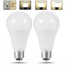 Lohas 3 Way Led Light Bulb A21 50 100 150w Equivalent Light Bulb Soft White 3000k Dimmable 3 Way Led Frosted Light Bulbs E26 Medium Base For Floor