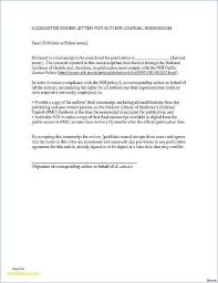 Literary Agent Cover Letter Template Journal Submission New Gallery