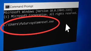 to reset windows 10 from command prompt