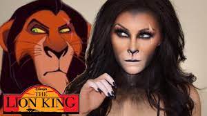 the lion king scar makeup tutorial l