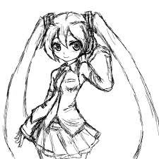 Miku hatsune coloring pages are a fun way for kids of all ages to develop creativity, focus, motor skills and color recognition. Miku Hatsune Coloring Pages Chibi Coloring Pages Hatsune Miku Hatsune