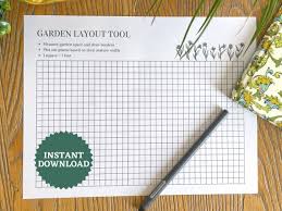 Garden Layout Tool Printable Pdf