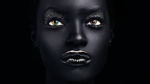adobe cs6 hero face woman black makeup