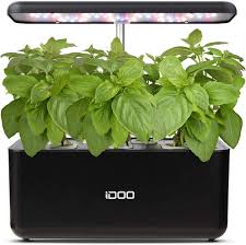 Hydroponics Indoor Herb Garden Starter Kit W Led Grow Light Animal Garden House