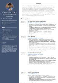 Commencement health and safety guidelines. Mba Resume Samples And Templates Visualcv