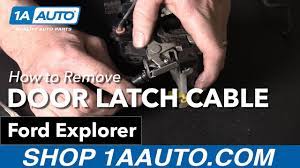 how to replace door latch cable 06 10