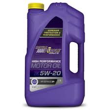 royal purple sae 5w 20 synthetic oil 5