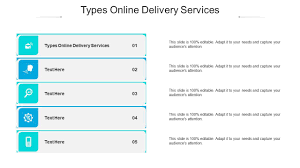 types delivery services ppt