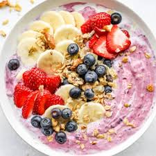 berry banana smoothie bowl spend with