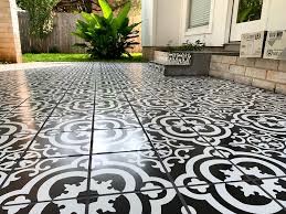 how to tile a patio art tile renovation