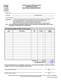 travel expense claim form pdffiller