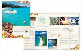 vacation brochure template 25 free