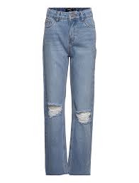 LMTD Nlfbizza Dnm Straight Dis Pant - Jeans - Boozt.com