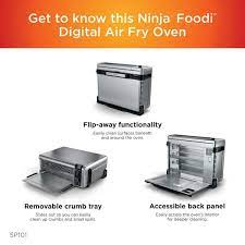 ninja stainless steel foodi digital air