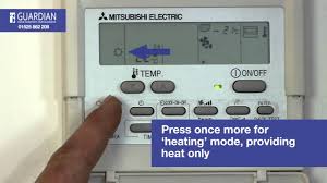 mitsubishi air conditioning control