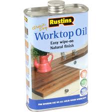 rustins worktop oil 500ml toolstation