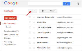 transfer contacts between google accounts