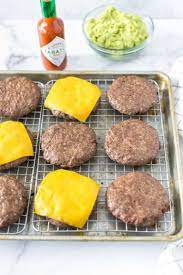 easy oven baked hamburgers simply