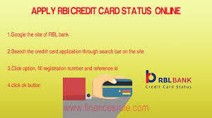 Rbl bank credit card application status. How To Apply Check For Rbl Credit Card Status Online