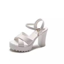 Beautiful Soul Store Women Open Toe High Heels Shoes Pointed Toe High Heels Shoes White Eu 35