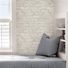 White Vinyl Textured Brick 3d