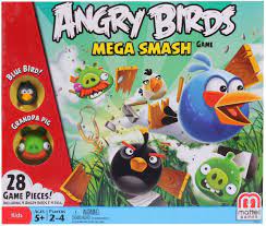 Mattel Angry Birds Exklusiv Board Game Mega Smash (USA Version): Amazon.de:  Spielzeug