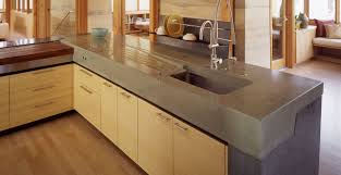 Concrete Kitchen In Wine Country