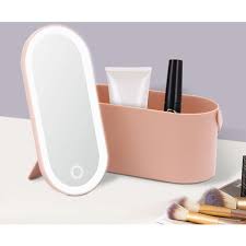 makeup case with mirror
