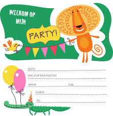 Uitnodigingen Kinderfeestje Jongens Om Te Printen Top 3 Kado En