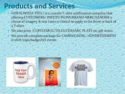 Custom t shirt company business plan