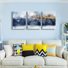 abstract canvas wall art for living