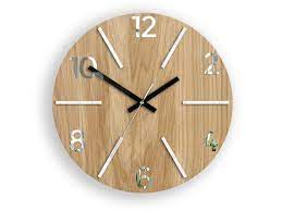 Wood Clock Large Wall Clock Wall Clock